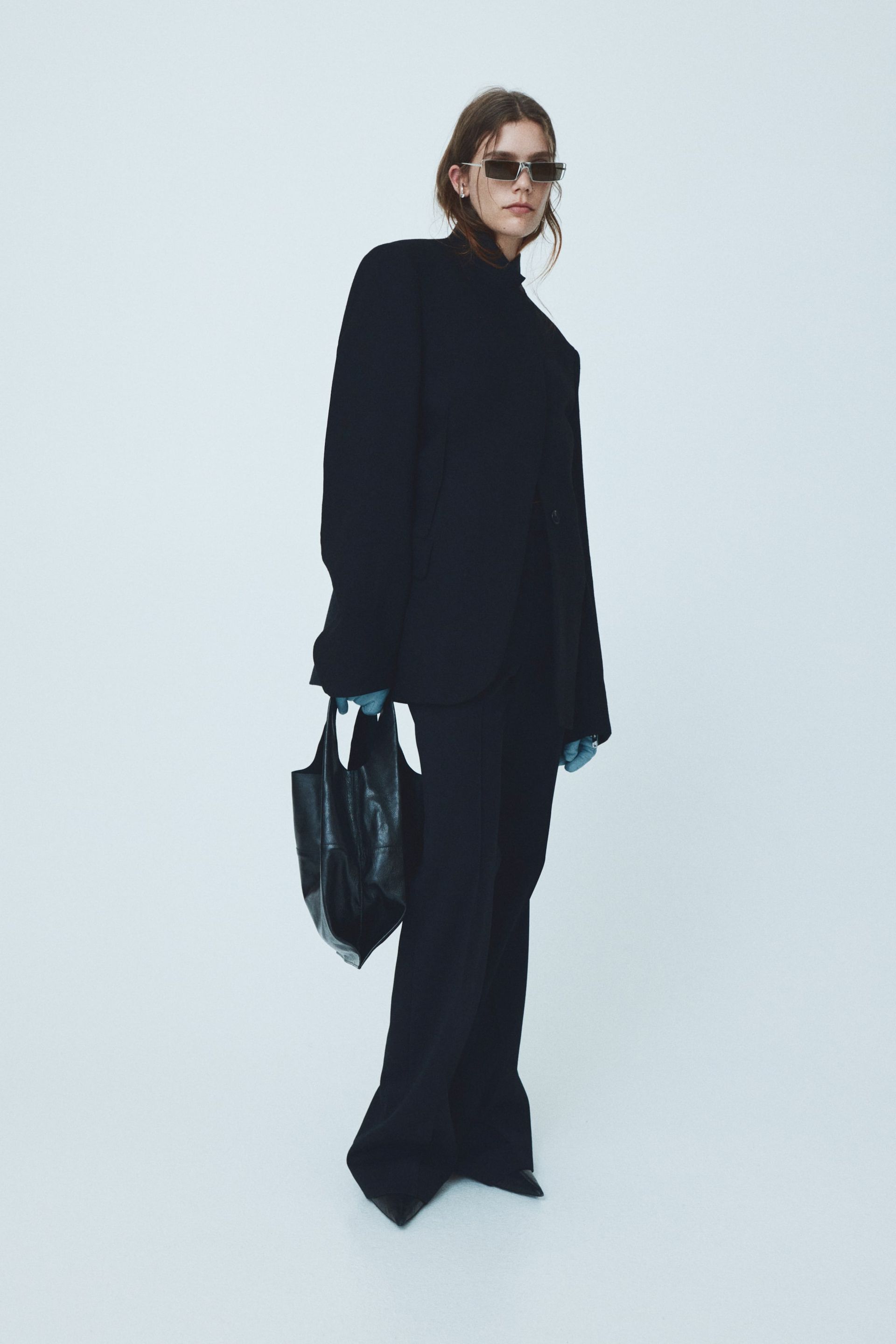 Wool Blazer - Black