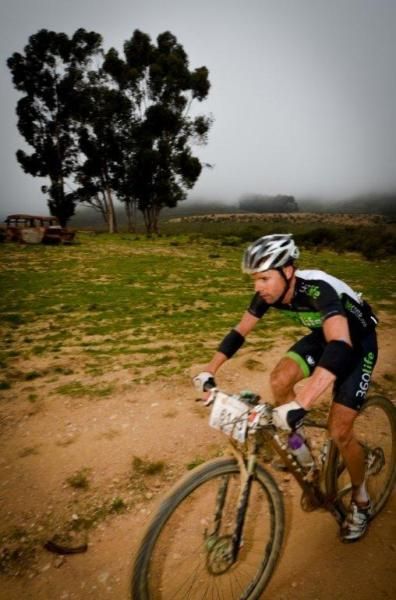 David George on his way to a win.