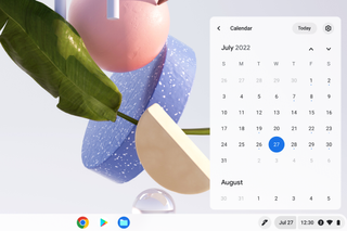 ChromeOS Shelf Calendar update