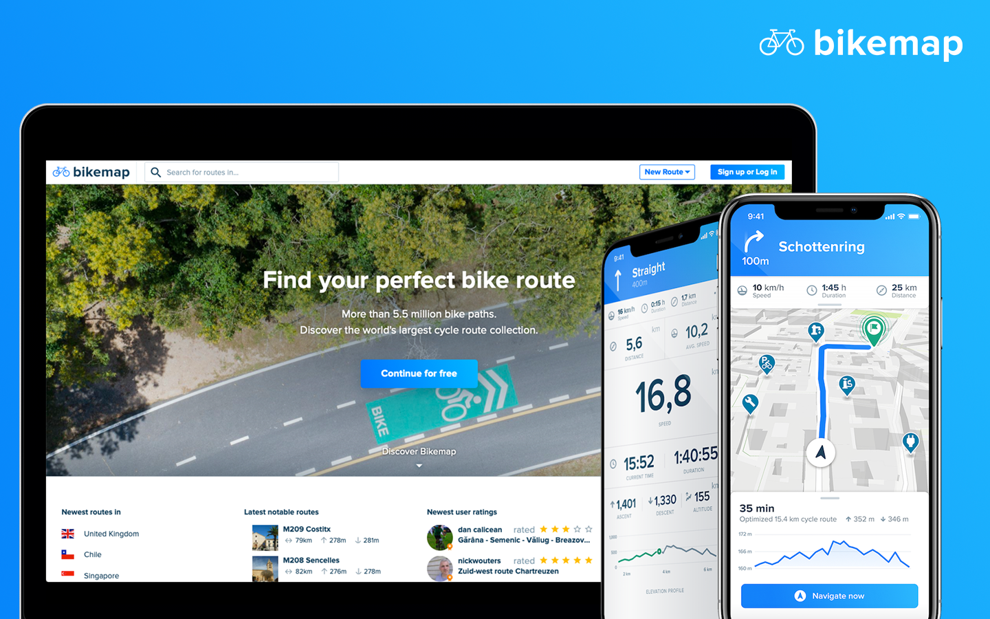 best bike route app