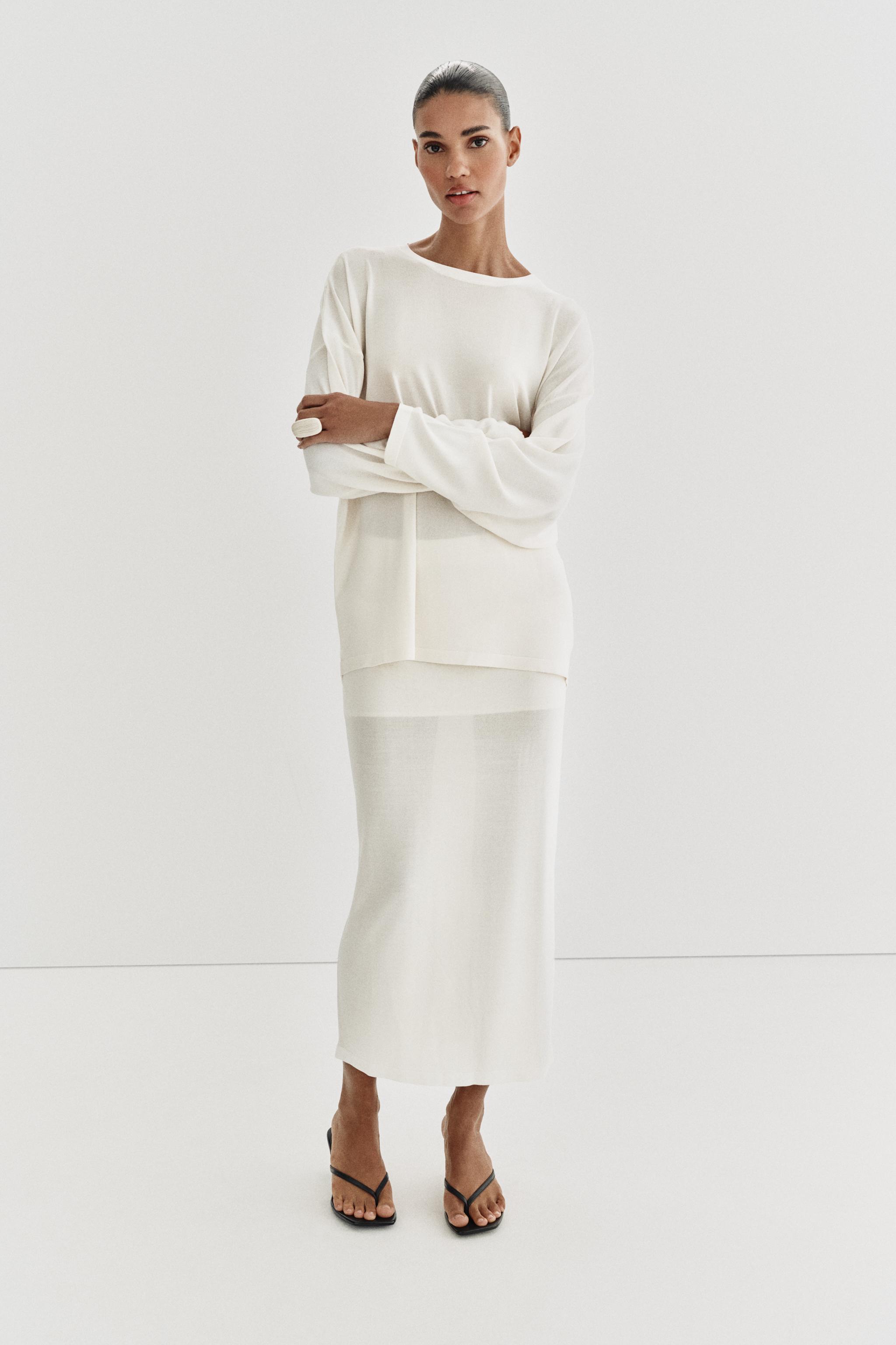 Oversize Fine Knit Jumper
