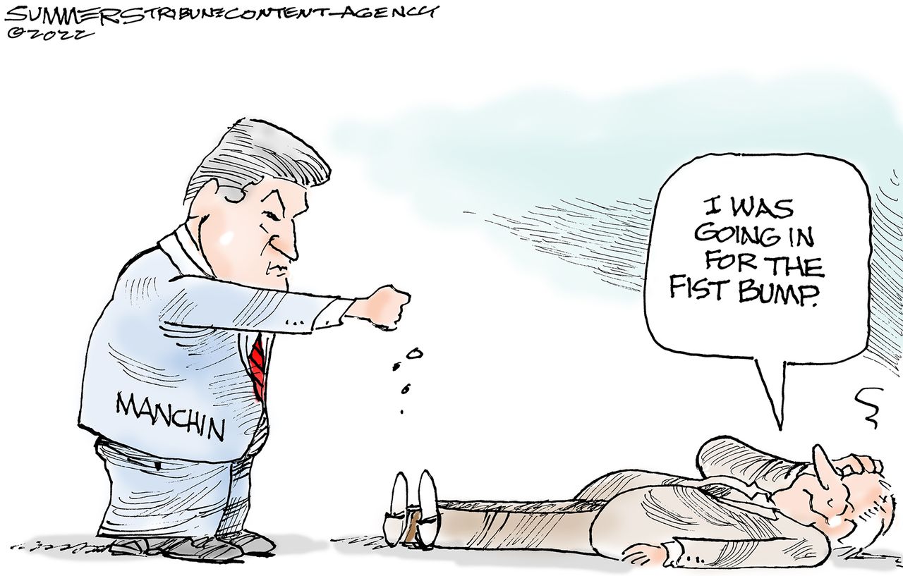 Political Cartoon.