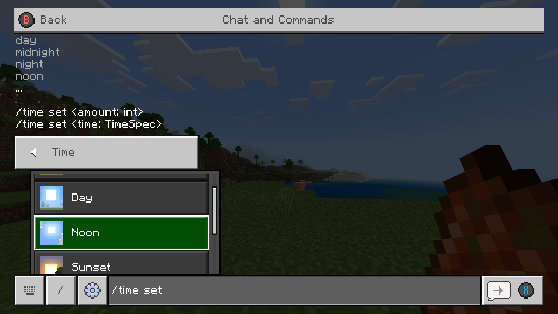 Minecraft cheats and commands list bedrock edition