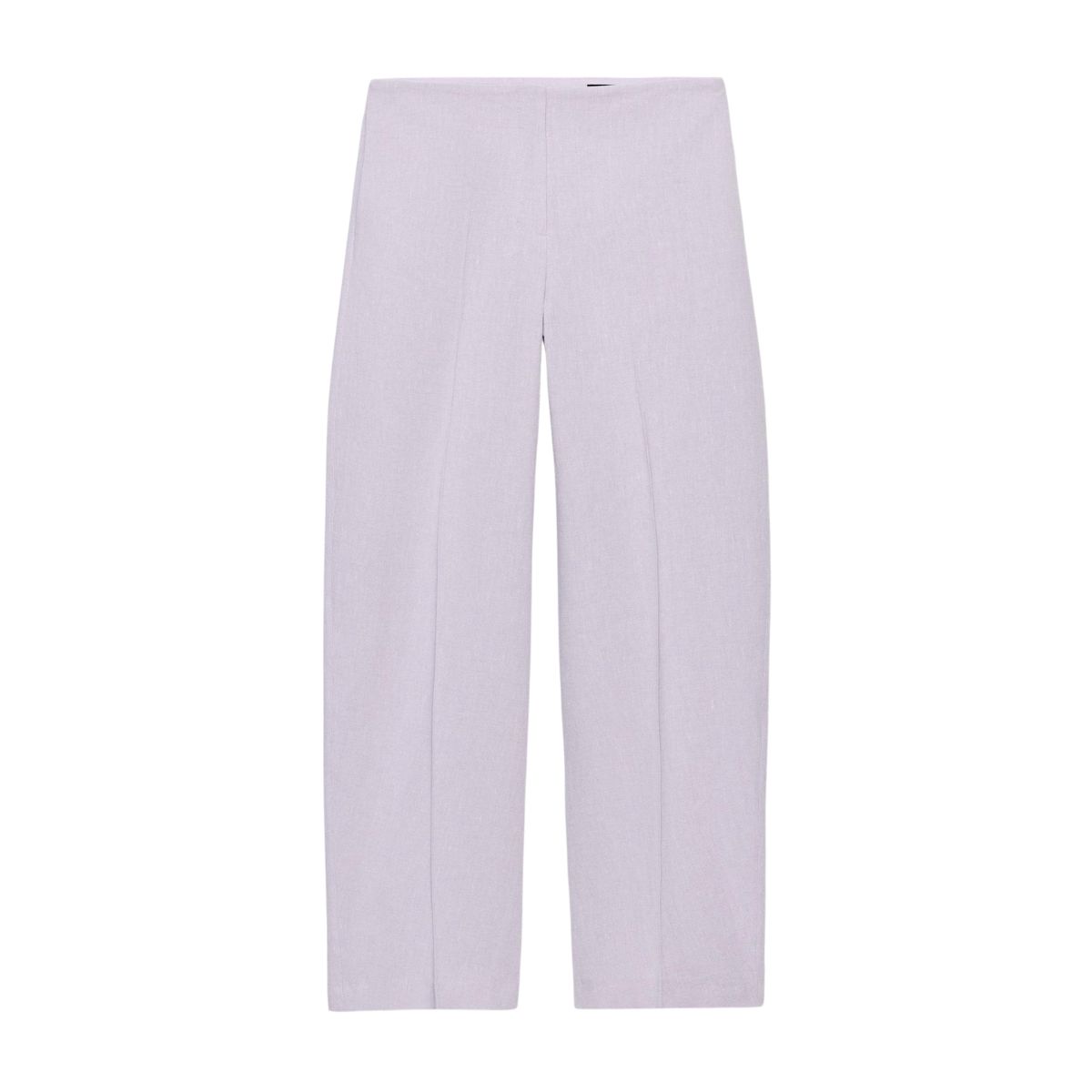 zara lilac balloon trousers