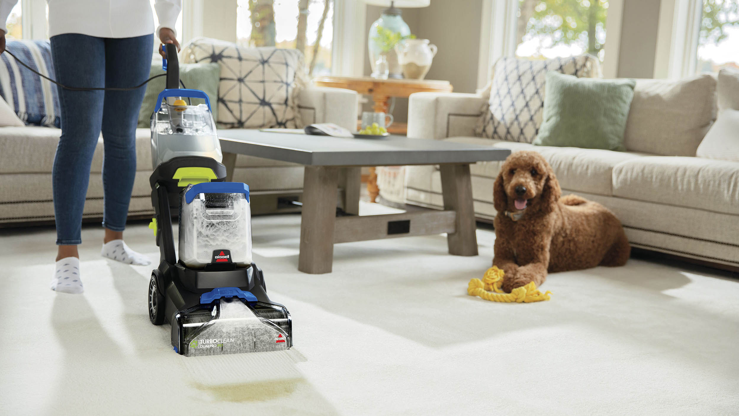 BISSELL TurboClean DualPro Pet Carpet Cleaner