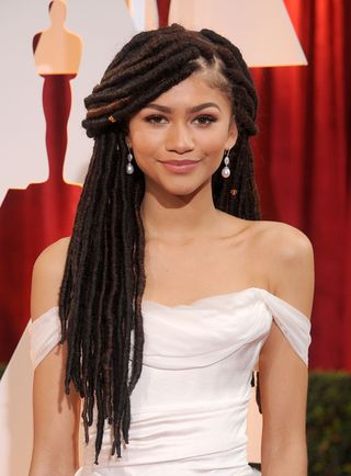 Actress/singer Zendaya arrives at the 87th Annual Academy Awards at Hollywood & Highland Center on February 22, 2015 in Hollywood, California.