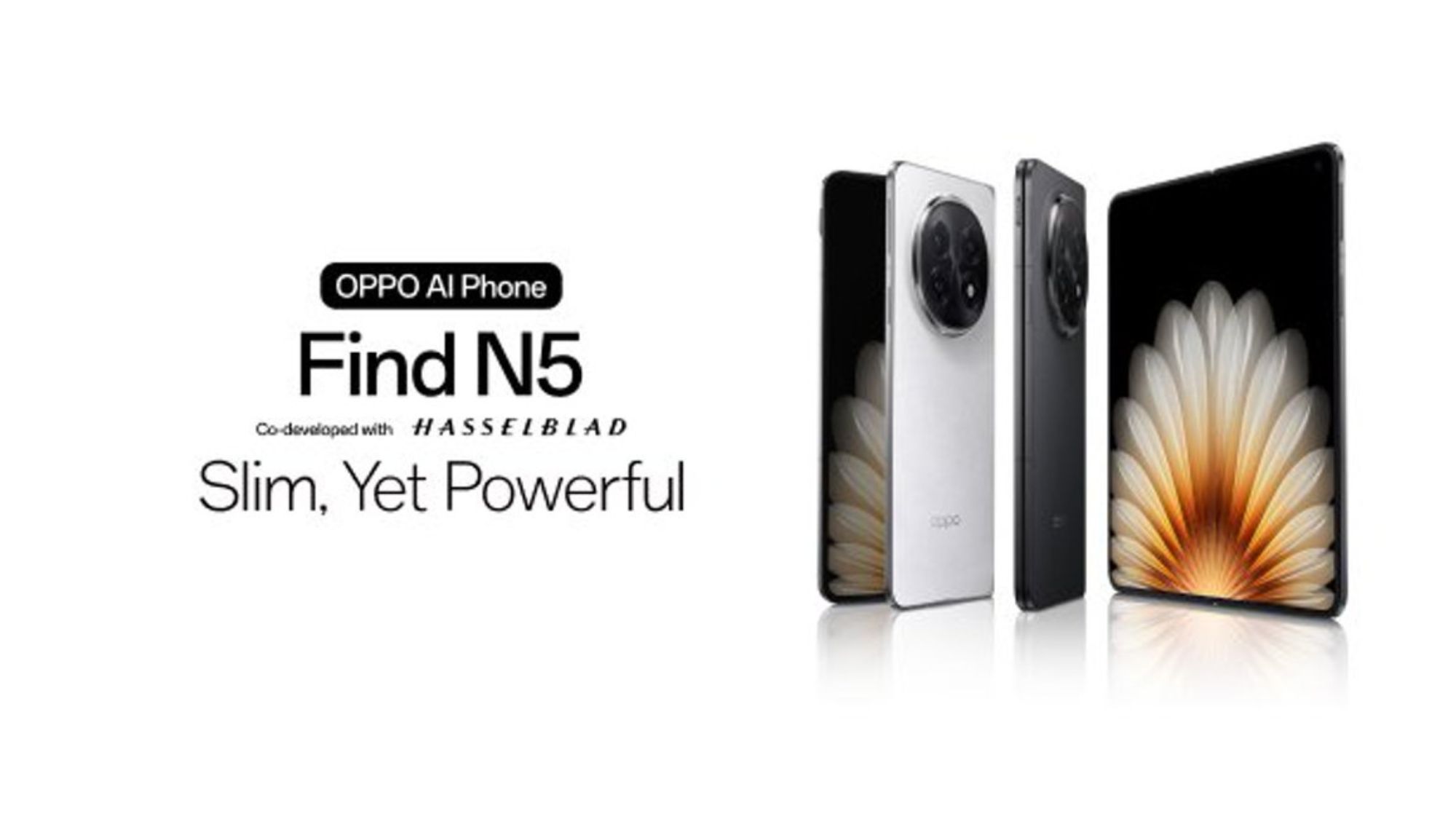 Oppo Find N5 finally gets a launch date, the slimmest foldable is