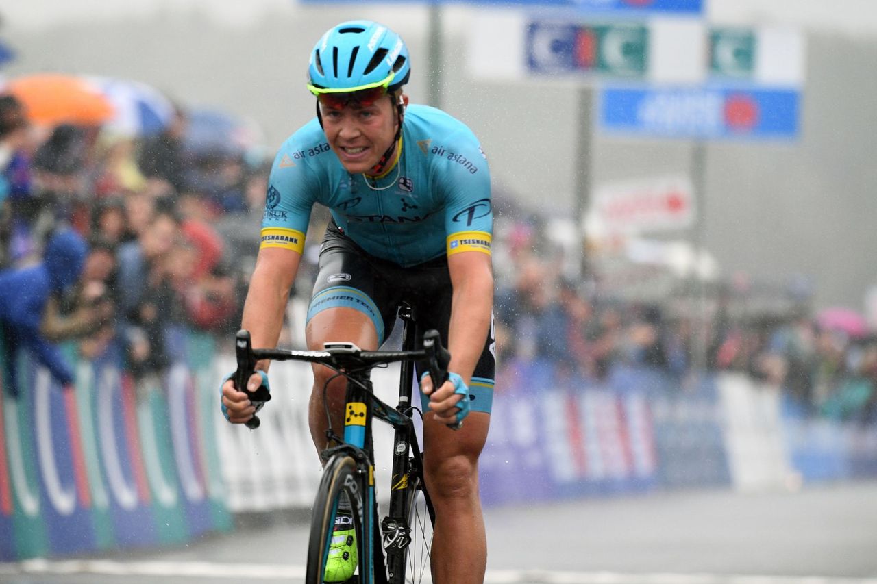 Michael Valgren (Astana) was second