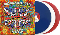 A limited three-LP coloured vinyl-set (Red, Blue &amp; White), capturing Bonamassa's tribute to the British Blues Explostion, performed at Greenwich Music Time in 2016.
Price: £70.99 