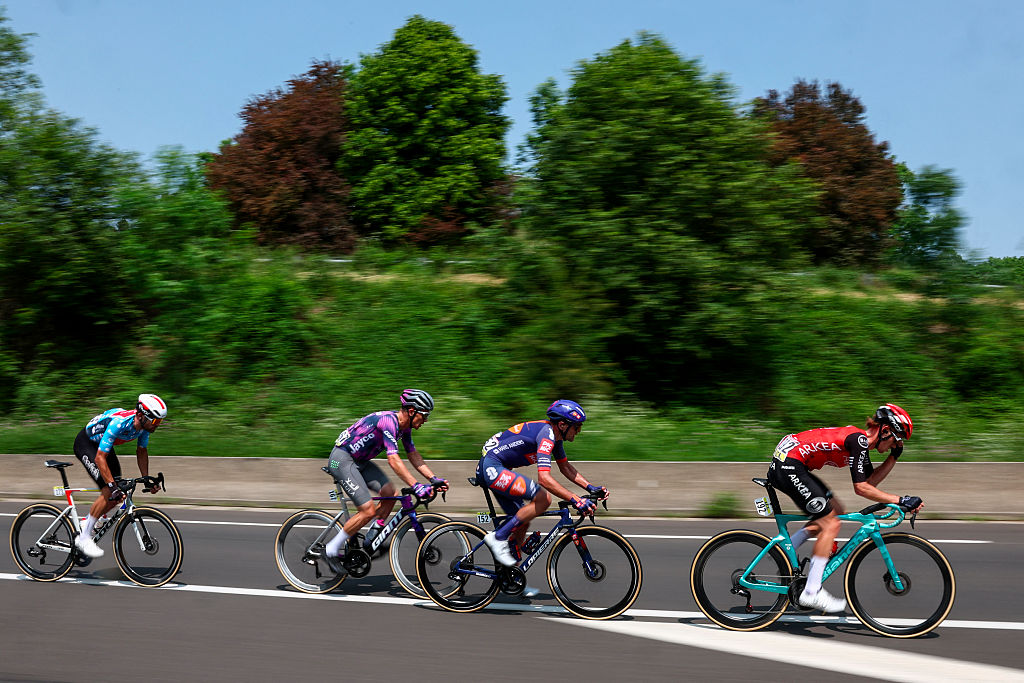2025 Critérium du Dauphiné stage 2: the four-man break
