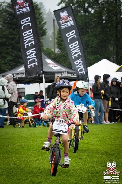 Kids in the BC Bike Race