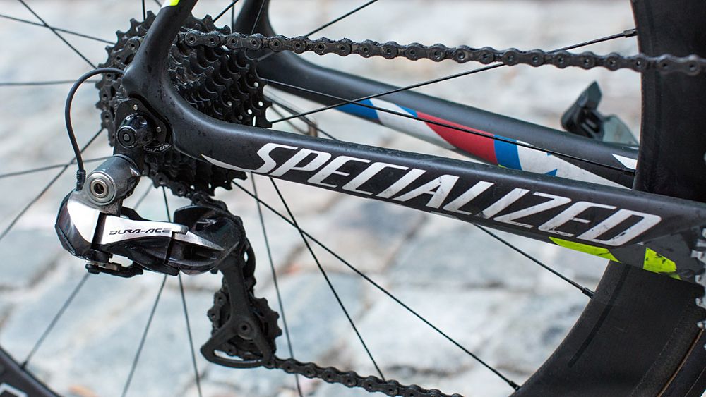 Sagan's mechanics weren't stingy with the chain oil for worlds