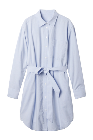 Gap Organic Cotton Oxford Mini Shirtdress