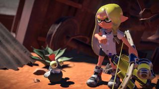   Splatoon 3 Küçük Dostları ile Inkling