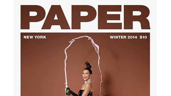 kim kardashian paper magazine