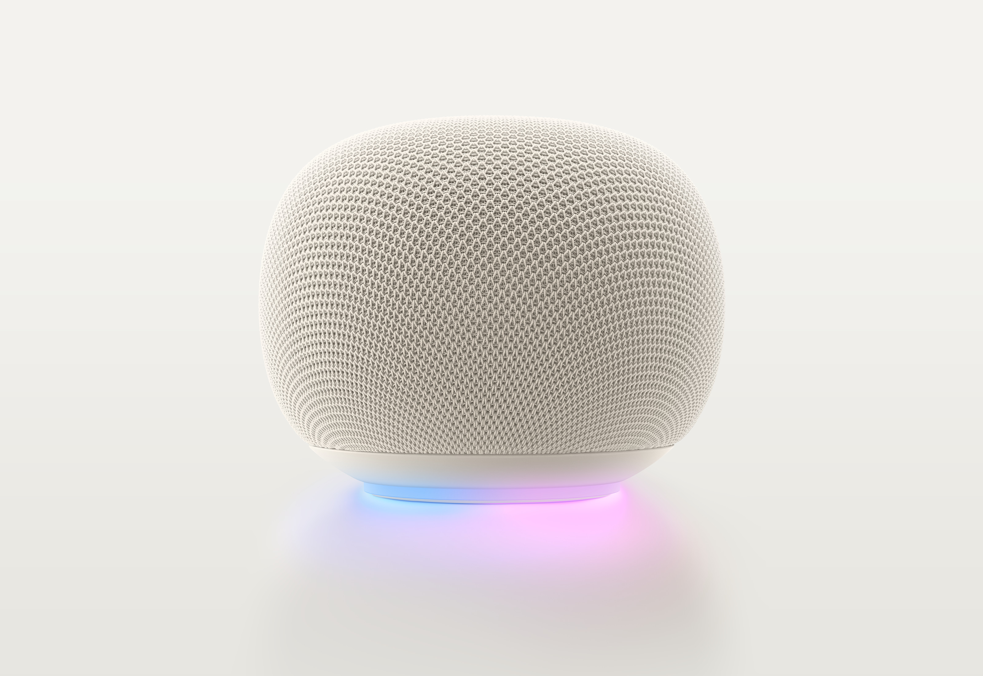 The new Google Home Speaker in Porcelain