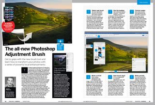 Photo of the Tool School tutorial, covering Adobe Photoshop, in the August 2024 issue of Digital Camera magazine