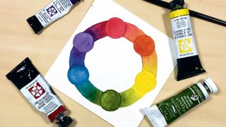 watercolour tutorials: colour technique