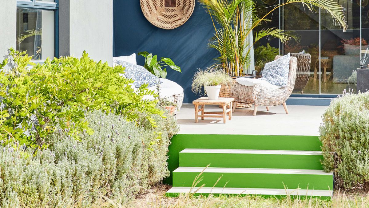 Painted patio ideas: 9 creative ways to update outdoor paving