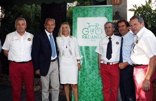 The inaugural Giro di Padania was presented in Milan.