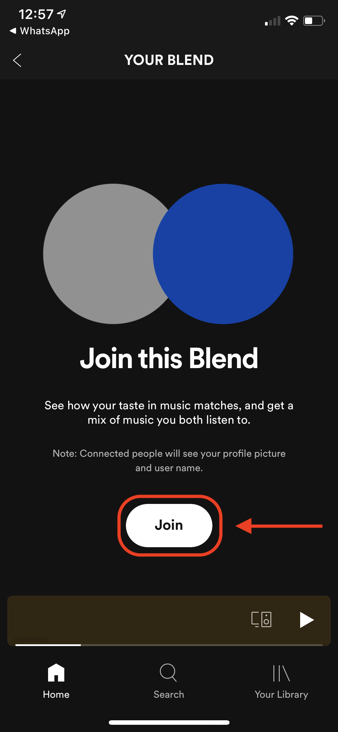 Как использовать Spotify Blend