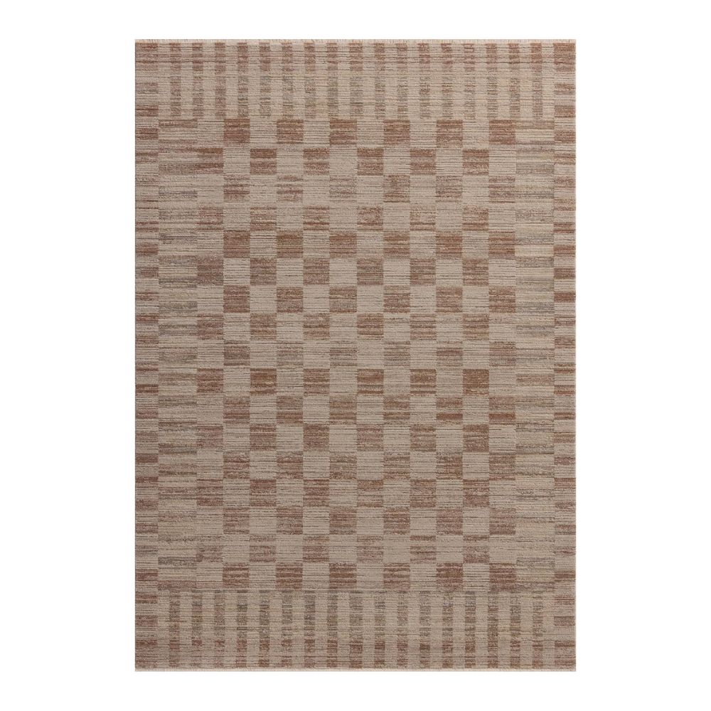 Amber Lewis Cali Area Rug in Brick/Natural