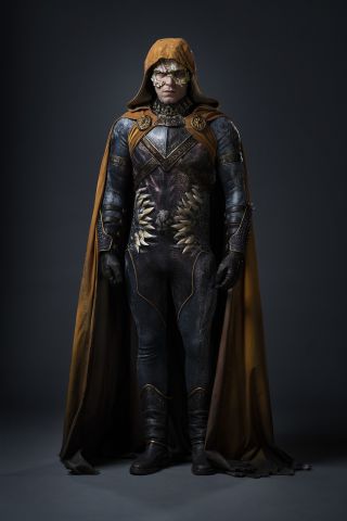 Joseph Morgan as Brother Blood in Titans Season 4