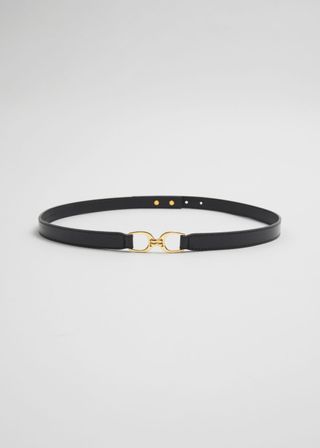 Mid-Waist Leather Belt