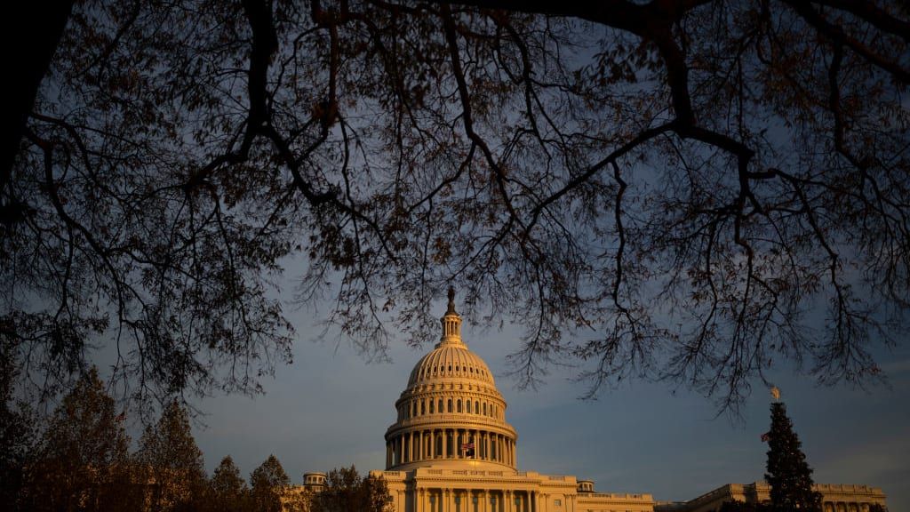 The U.S. Capitol.