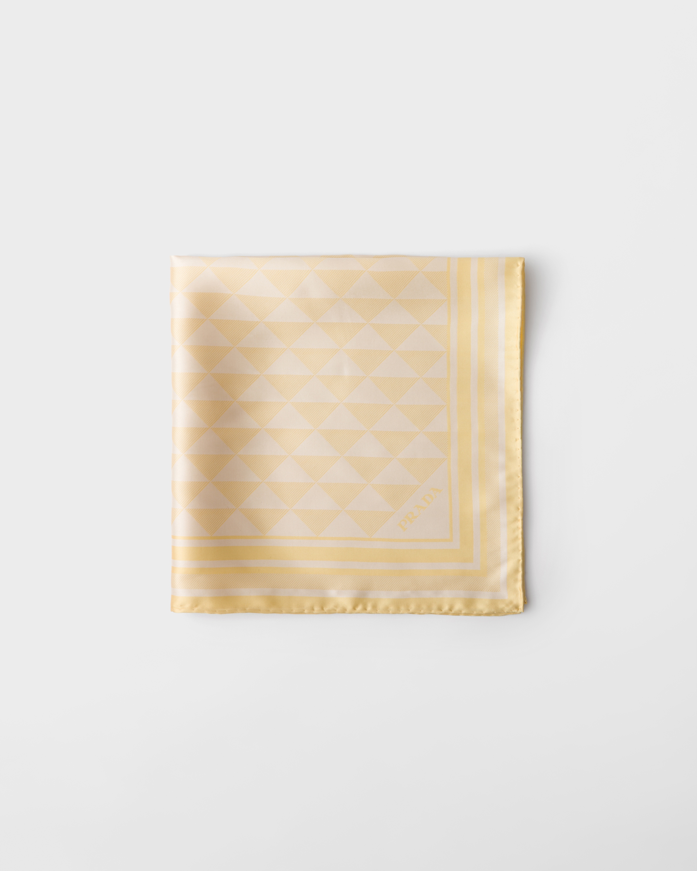 Jacquard Silk Scarf 55x55