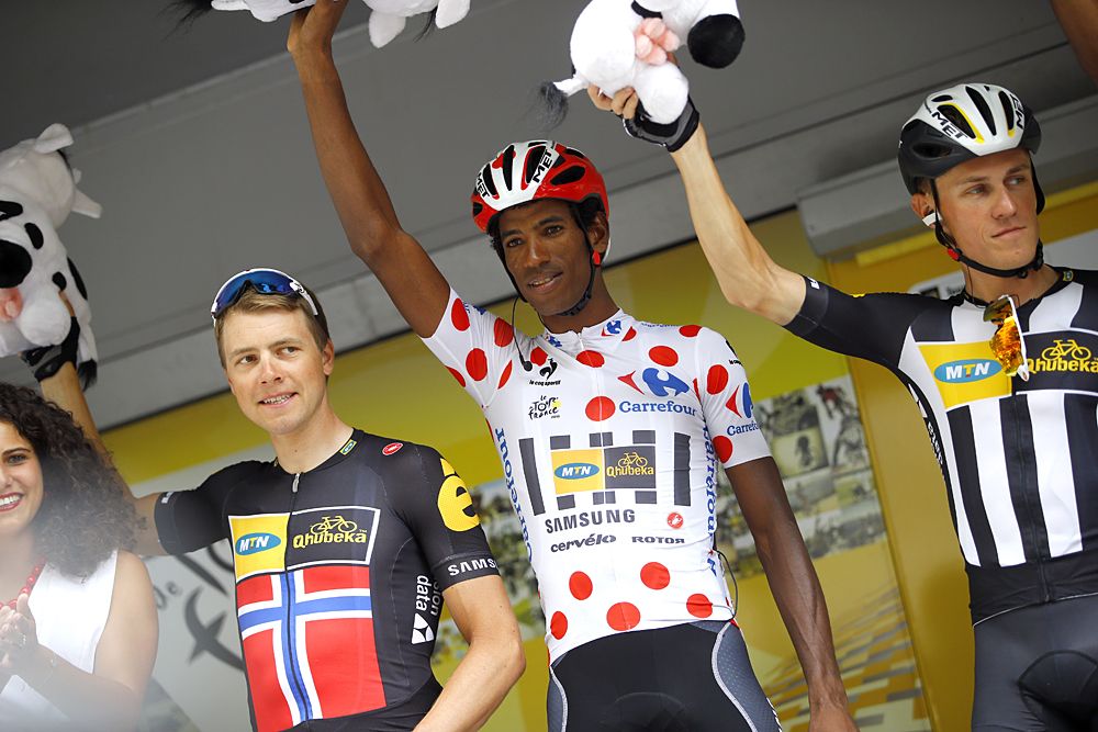 MTN-Qhubeka before stage 8