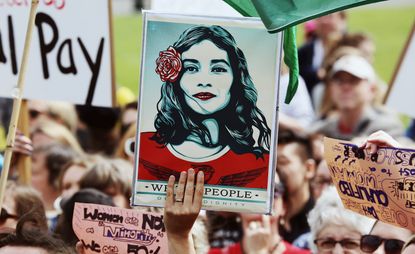 Women’s March in Wellington, New Zealand