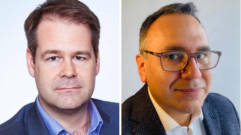 Chris Le May (l.) and Henry Rivero