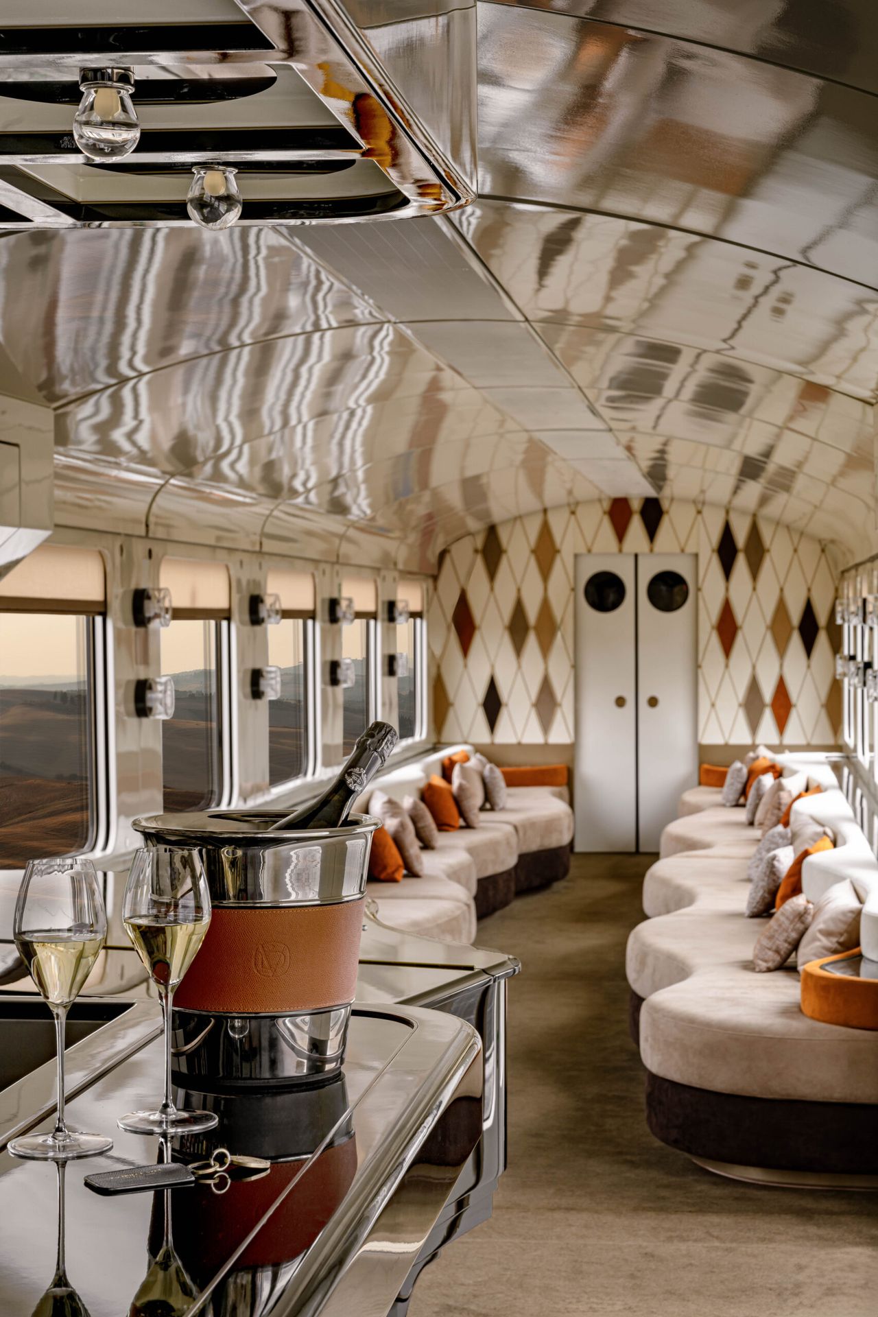 La Dolce Vita Orient Express interiors.