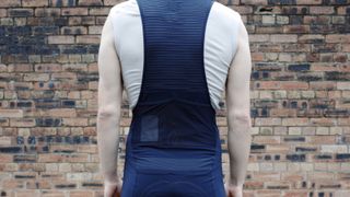 Rapha Cargo bib shorts detail of the rear pockets