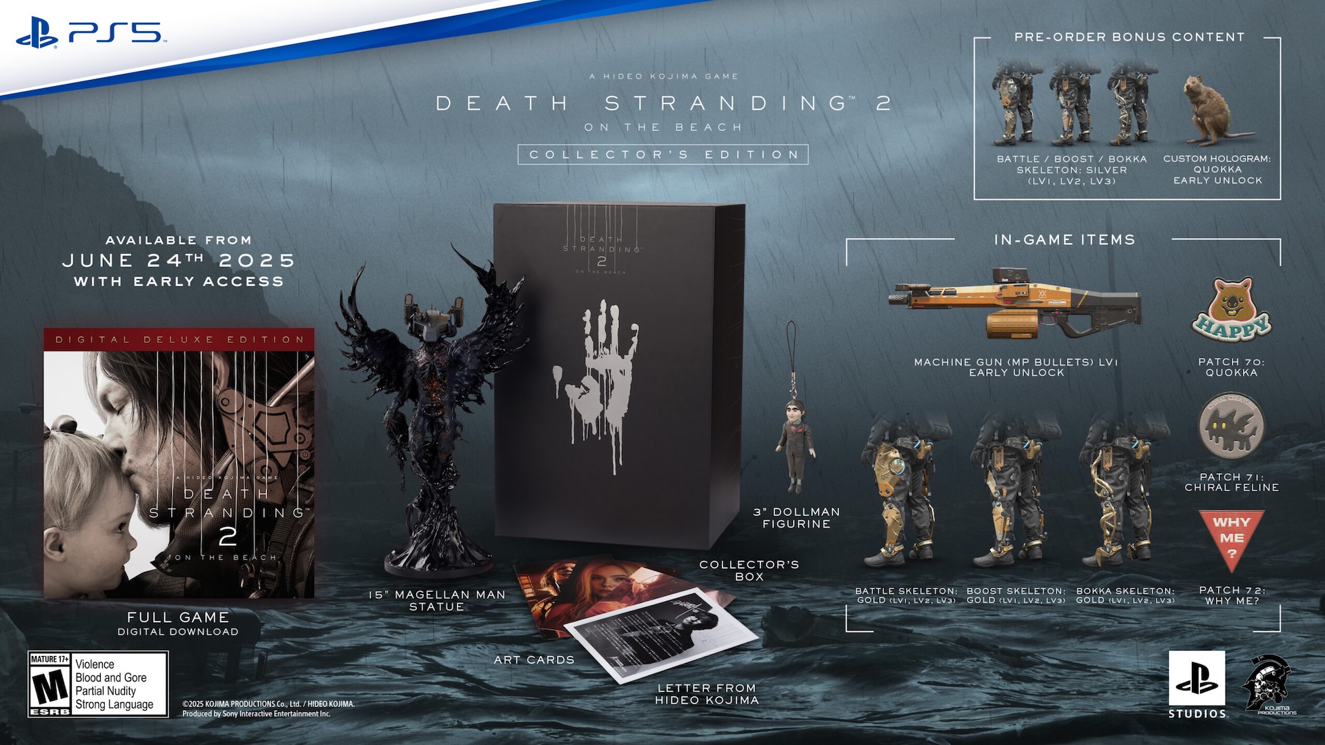 The Collector's Edition of Death Stranding 2