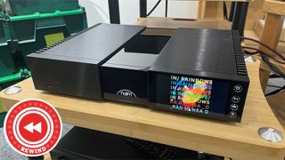 Naim streamer with Rewind branding