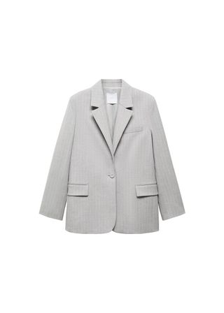 Pinstripe suit blazer - Women