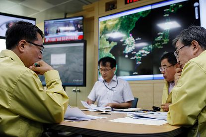 South Korean researchers look at seismic activity from North Korea.