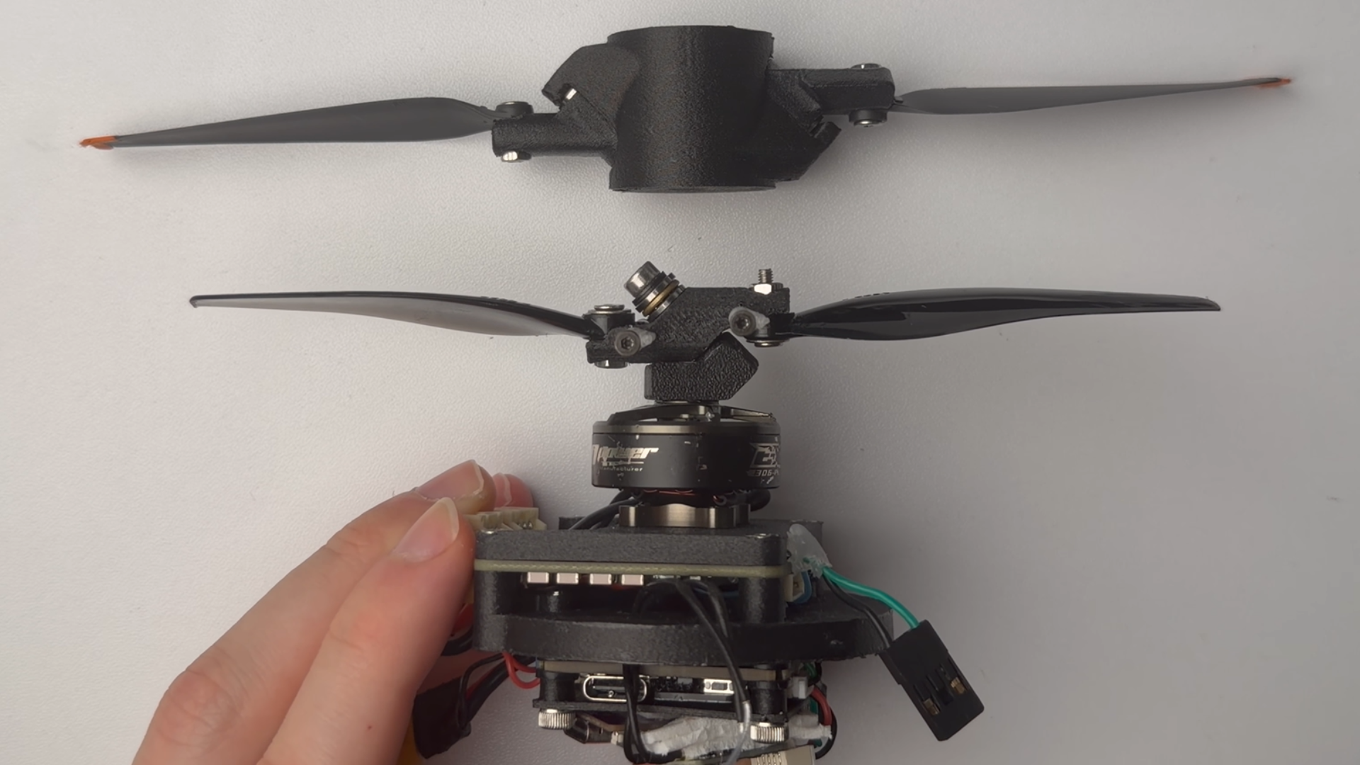 a single-motor drone