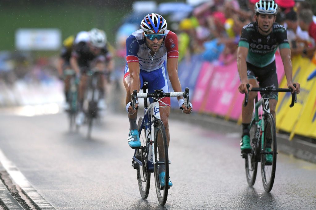 Thibaut Pinot (Groupama-FDJ) moved onto the podium