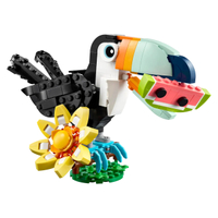 Wild Animals: Tropical Toucan | View at Lego-Price: - Ages: - Pieces: - Minifigures: - Item Number: 