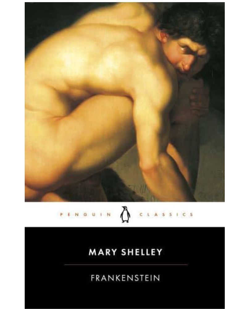 Cover of Frankenstein by Mary Shelley