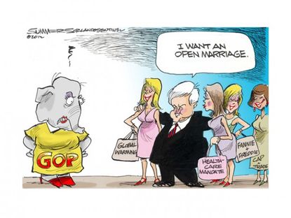 The GOP's lousy lover