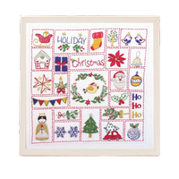 15. Christmas Advent Calendar Hand Embroidery Kit - View at Not on the High Street