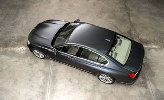 Rooftop view of BMW 7 new model