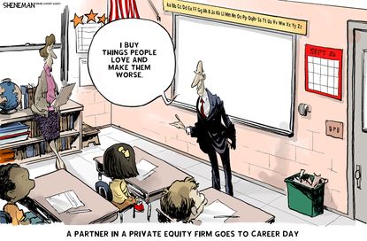 Political cartoon