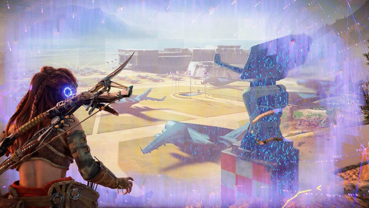 The Memorial Grove Vista Point in Horizon Forbidden West