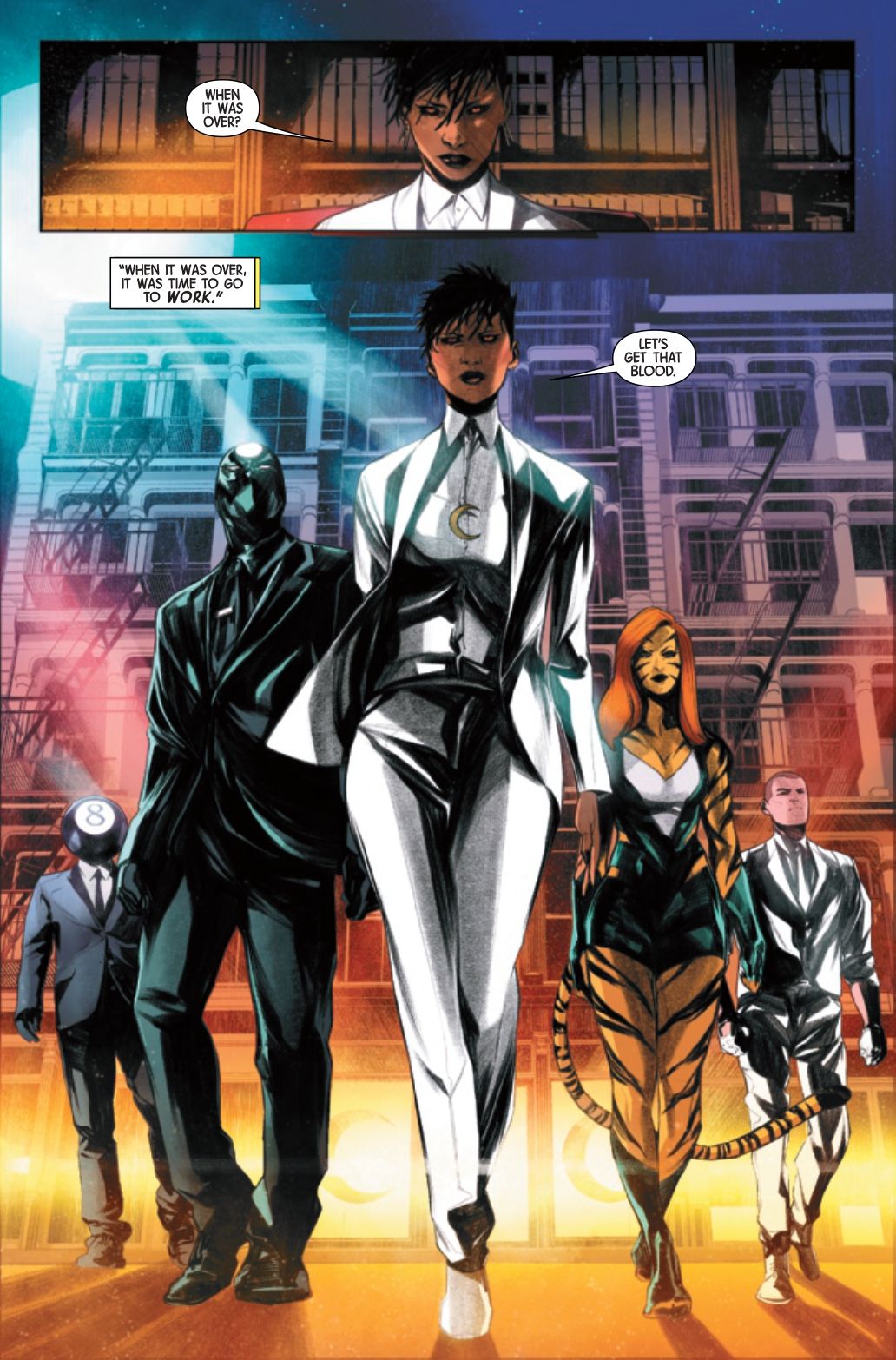 Art from Vengeance of Moon Knight #1