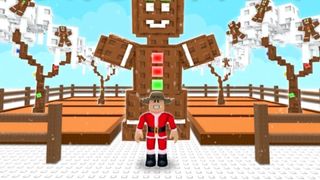 Grow a Garden codes - a wintery holiday scene from Grow a Garden